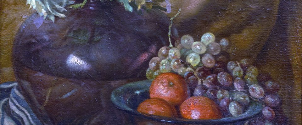Mariano Yzquierdo Vivas (Puerto Príncipe, Cuba, 1893 - Madrid, 1985) Calidades (Primer premio de 1946, sección óleos) Óleo sobre lienzo, 74x58 cm.