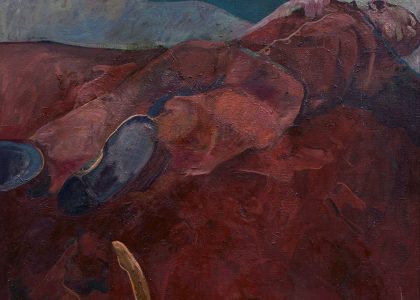 Andrés Barajas Díaz (Huelma, Jaén, 1941 - 2006) La siesta (Segundo premio “Pintor Zabaleta” de 1969, sección óleos) Óleo sobre lienzo, 80x88 cm.