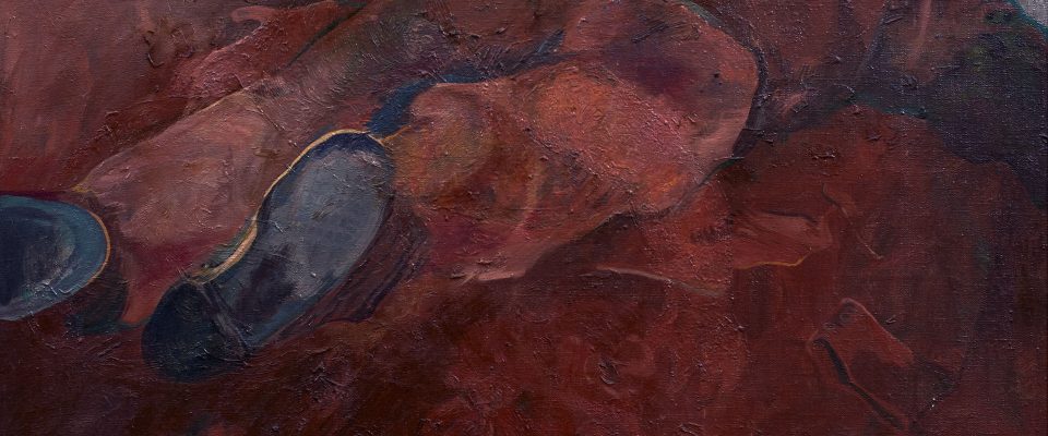 Andrés Barajas Díaz (Huelma, Jaén, 1941 - 2006) La siesta (Segundo premio “Pintor Zabaleta” de 1969, sección óleos) Óleo sobre lienzo, 80x88 cm.