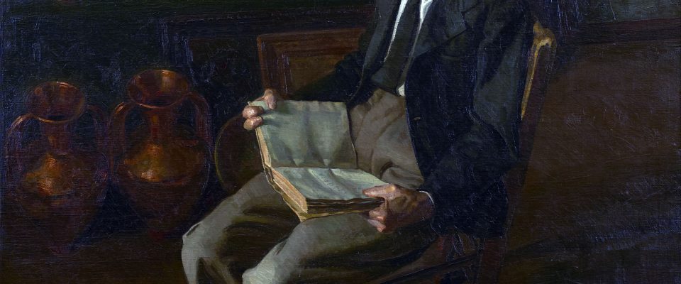 Amalio García del Moral (Granada, 1922 - Sevilla, 1995) Chamarilero (Primer premio de 1948, sección óleos) Óleo sobre lienzo, 162x146 cm