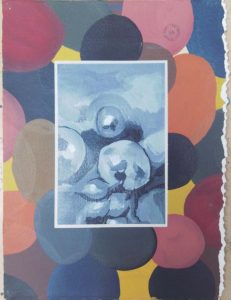 32 Autor: Miky Leal Título: Un lugar especial Dimensiones: 38 x  51 cm Técnica: Mixta