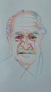 Cristobal Quintero. Retrato D. Miguel Pérez Aguilera.