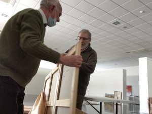 Cada obra debe de ser objeto de un cuidadoso desembalado