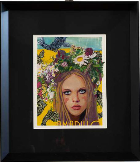 “Amarillo” 44 x 29 cm Témpera sobre papel